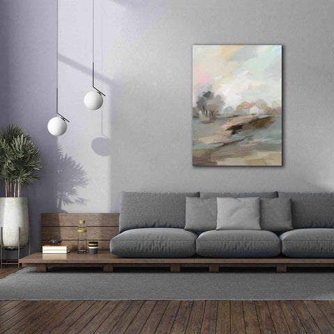 Image of 'Farm in April' by Silvia Vassileva, Canvas Wall Art,40 x 54