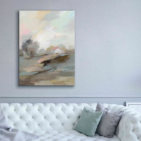 Image of 'Farm in April' by Silvia Vassileva, Canvas Wall Art,40 x 54