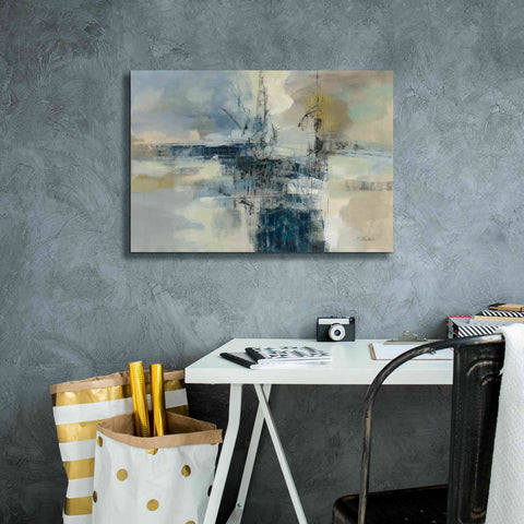 Image of 'Sea Port' by Silvia Vassileva, Canvas Wall Art,26 x 18
