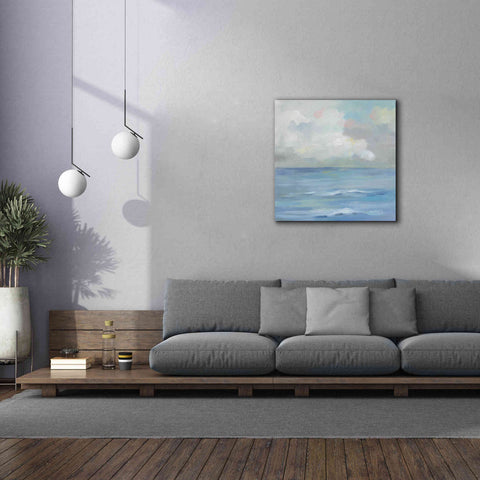 Image of 'Morning Seaside Clouds' by Silvia Vassileva, Canvas Wall Art,37 x 37