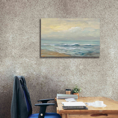Image of 'Sunrise Over the Sea' by Silvia Vassileva, Canvas Wall Art,40 x 26