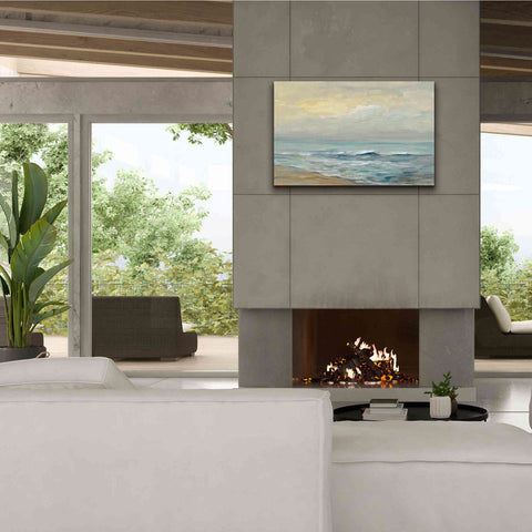 Image of 'Sunrise Over the Sea' by Silvia Vassileva, Canvas Wall Art,40 x 26