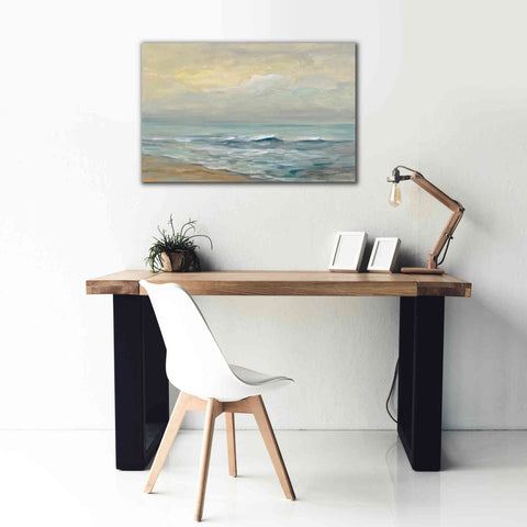 Image of 'Sunrise Over the Sea' by Silvia Vassileva, Canvas Wall Art,40 x 26