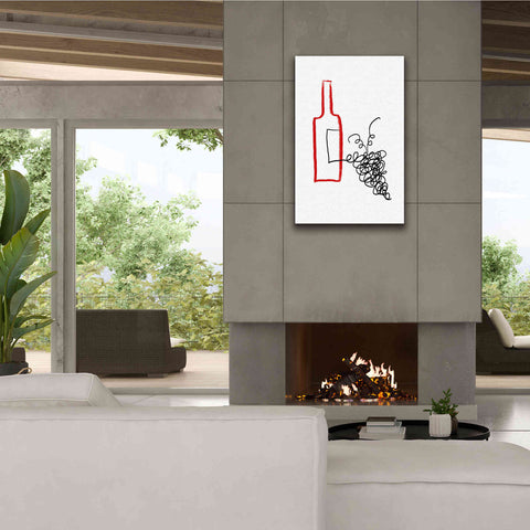 Image of 'A Good Wine' by Cesare Bellassai, Canvas Wall Art,26 x 40