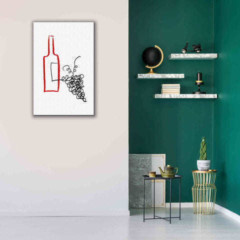 Image of 'A Good Wine' by Cesare Bellassai, Canvas Wall Art,26 x 40