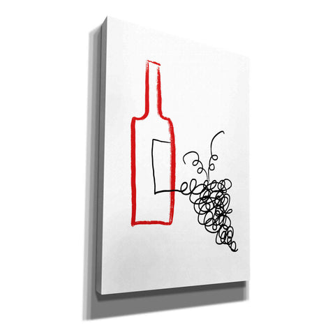 Image of 'A Good Wine' by Cesare Bellassai, Canvas Wall Art,12x18x1.1x0,18x26x1.1x0,26x40x1.74x0,40x60x1.74x0