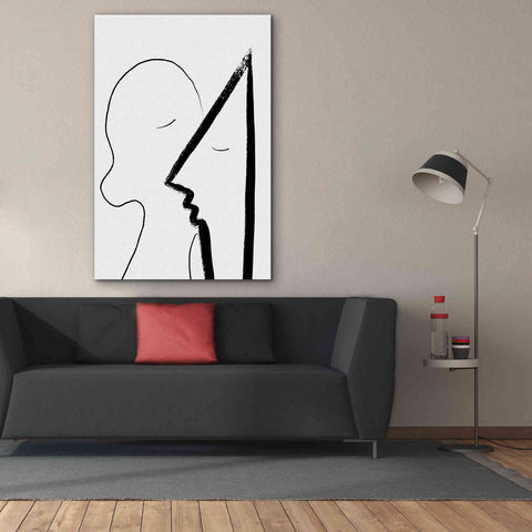 Image of 'A Sweet Kiss' by Cesare Bellassai, Canvas Wall Art,40 x 60