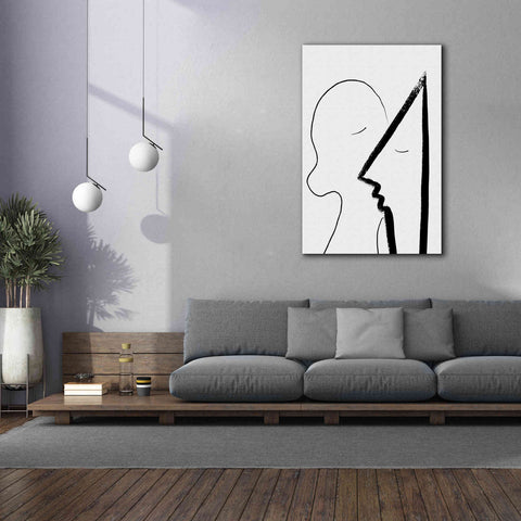 Image of 'A Sweet Kiss' by Cesare Bellassai, Canvas Wall Art,40 x 60