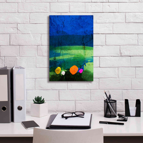 Image of 'A Walk in the Meadow' by Cesare Bellassai, Canvas Wall Art,12 x 18