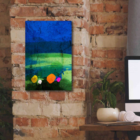 Image of 'A Walk in the Meadow' by Cesare Bellassai, Canvas Wall Art,12 x 18