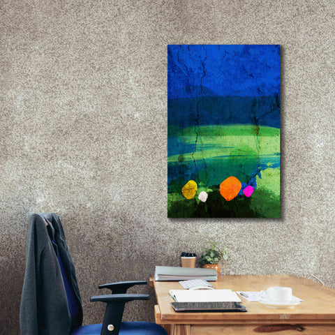 Image of 'A Walk in the Meadow' by Cesare Bellassai, Canvas Wall Art,26 x 40