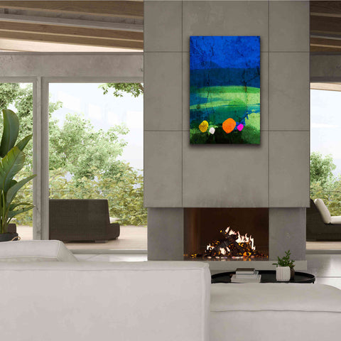 Image of 'A Walk in the Meadow' by Cesare Bellassai, Canvas Wall Art,26 x 40