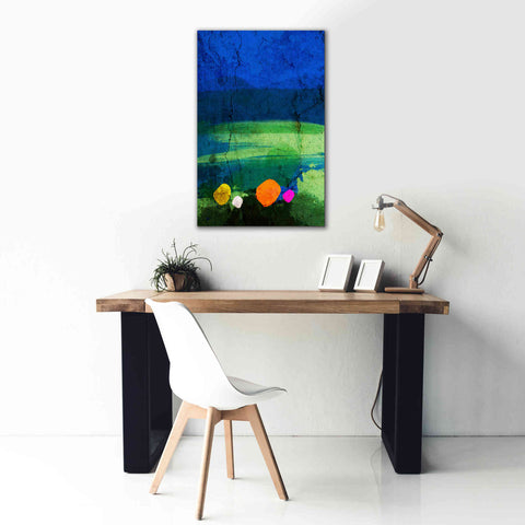 Image of 'A Walk in the Meadow' by Cesare Bellassai, Canvas Wall Art,26 x 40