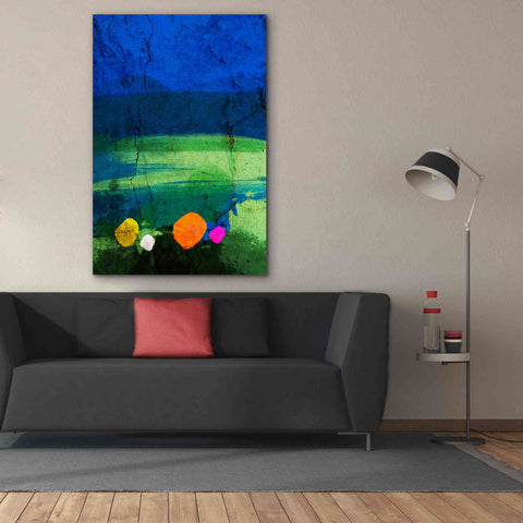 Image of 'A Walk in the Meadow' by Cesare Bellassai, Canvas Wall Art,40 x 60