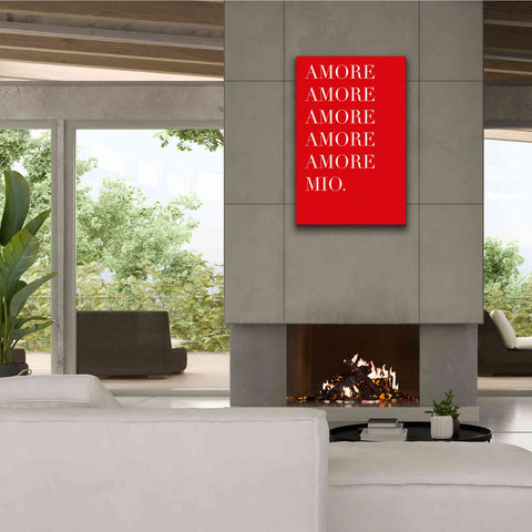 Image of 'Amore Mio Amore Mio' by Cesare Bellassai, Canvas Wall Art,26 x 40