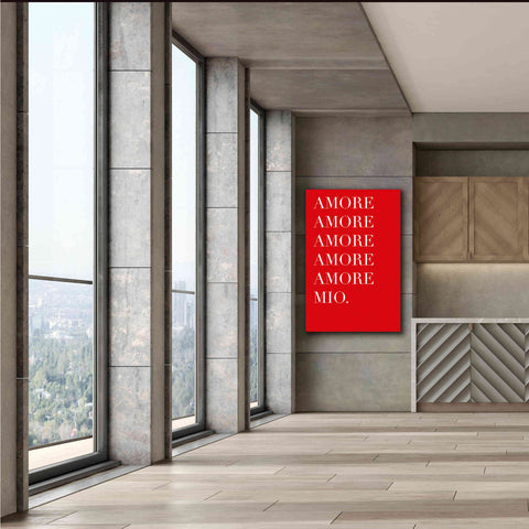 Image of 'Amore Mio Amore Mio' by Cesare Bellassai, Canvas Wall Art,40 x 60