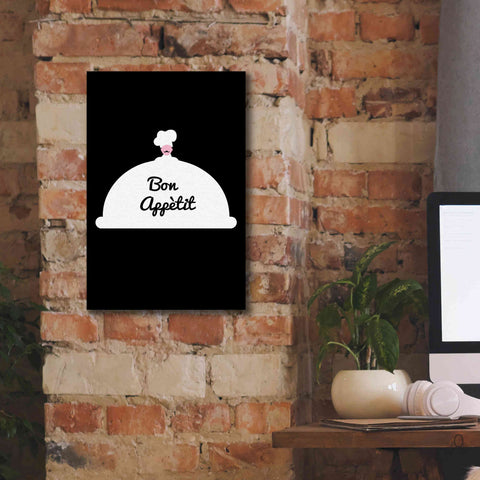 Image of 'Bon Appetit' by Cesare Bellassai, Canvas Wall Art,12 x 18