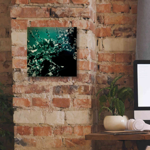 Image of 'Green Poem' by Cesare Bellassai, Canvas Wall Art,12 x 12