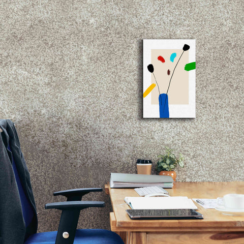 Image of 'Happy Flowers' by Cesare Bellassai, Canvas Wall Art,12 x 18