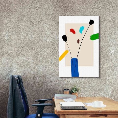 Image of 'Happy Flowers' by Cesare Bellassai, Canvas Wall Art,26 x 40