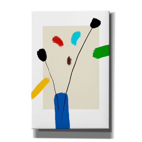 Image of 'Happy Flowers' by Cesare Bellassai, Canvas Wall Art,12x18x1.1x0,18x26x1.1x0,26x40x1.74x0,40x60x1.74x0