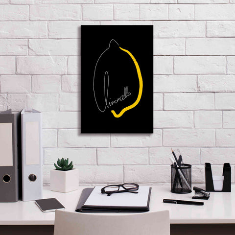 Image of 'Limoncello' by Cesare Bellassai, Canvas Wall Art,12 x 18