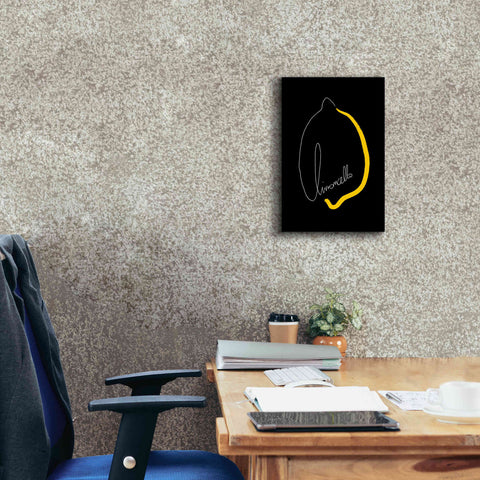 Image of 'Limoncello' by Cesare Bellassai, Canvas Wall Art,12 x 18