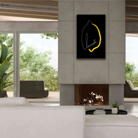 Image of 'Limoncello' by Cesare Bellassai, Canvas Wall Art,26 x 40