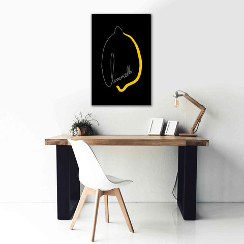 Image of 'Limoncello' by Cesare Bellassai, Canvas Wall Art,26 x 40
