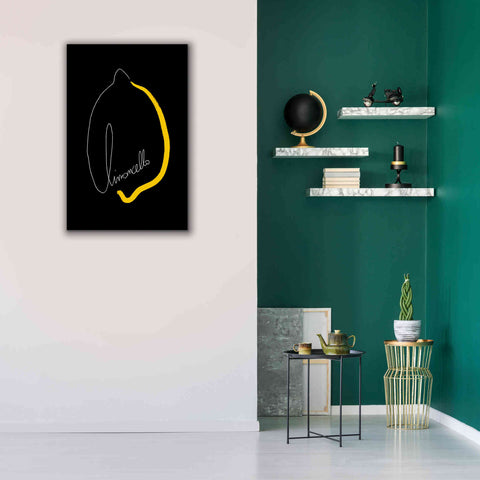 Image of 'Limoncello' by Cesare Bellassai, Canvas Wall Art,26 x 40