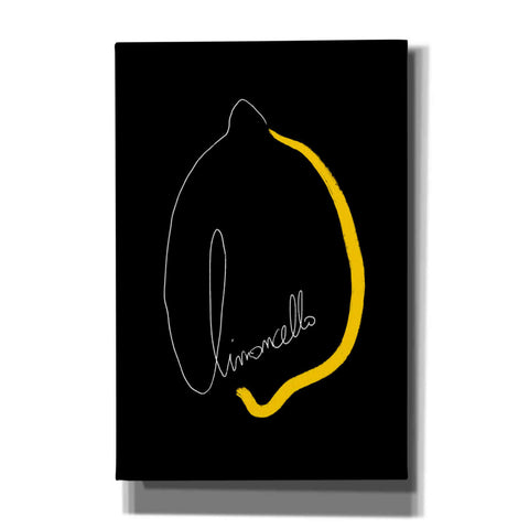 Image of 'Limoncello' by Cesare Bellassai, Canvas Wall Art,12x18x1.1x0,18x26x1.1x0,26x40x1.74x0,40x60x1.74x0