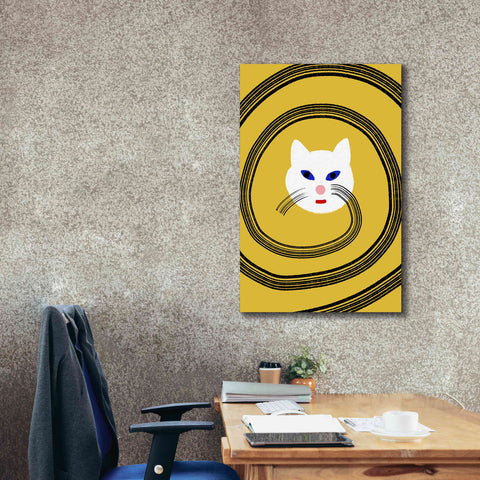 Image of 'Meow' by Cesare Bellassai, Canvas Wall Art,26 x 40
