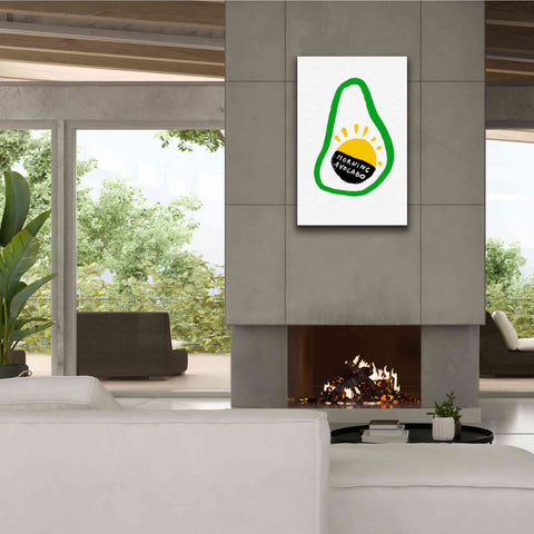 Image of 'Morning Avocado' by Cesare Bellassai, Canvas Wall Art,26 x 40