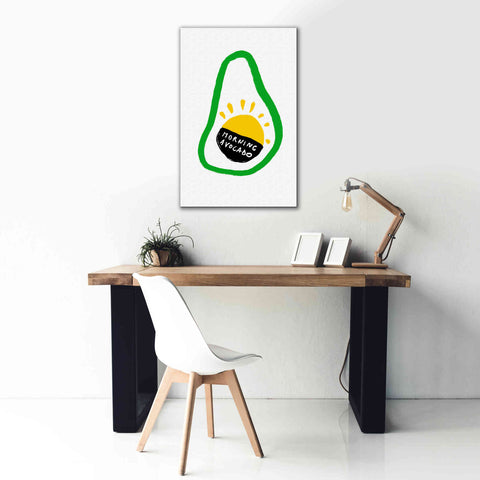 Image of 'Morning Avocado' by Cesare Bellassai, Canvas Wall Art,26 x 40