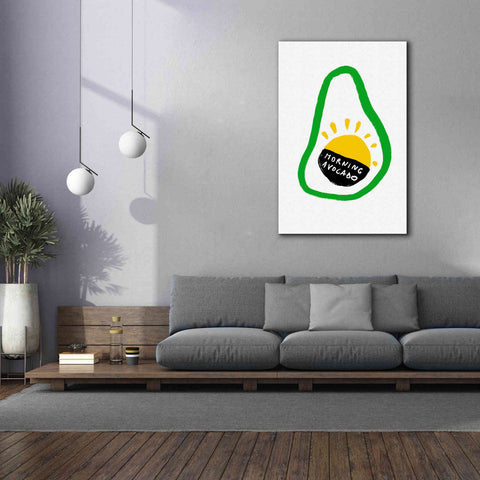 Image of 'Morning Avocado' by Cesare Bellassai, Canvas Wall Art,40 x 60