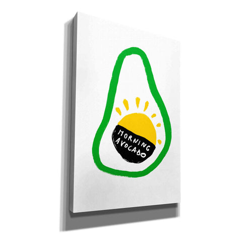 Image of 'Morning Avocado' by Cesare Bellassai, Canvas Wall Art,12x18x1.1x0,18x26x1.1x0,26x40x1.74x0,40x60x1.74x0