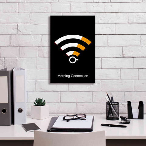 Image of 'Morning Connection' by Cesare Bellassai, Canvas Wall Art,12 x 18