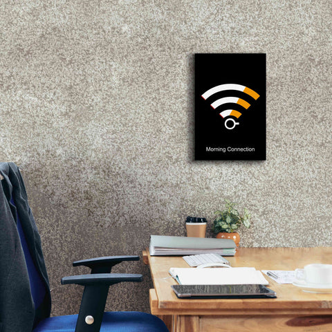 Image of 'Morning Connection' by Cesare Bellassai, Canvas Wall Art,12 x 18