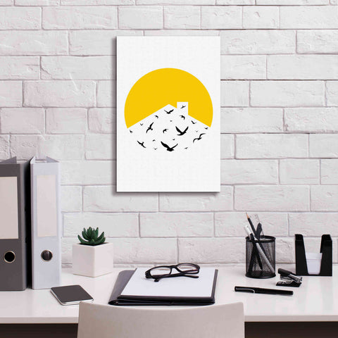 Image of 'Morning Sunshine' by Cesare Bellassai, Canvas Wall Art,12 x 18