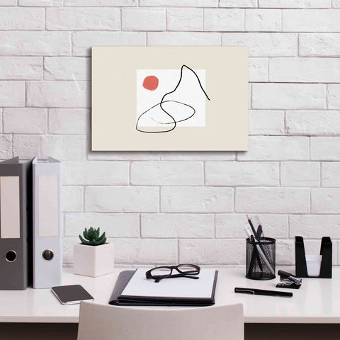 Image of 'Nordic Landscape' by Cesare Bellassai, Canvas Wall Art,18 x 12