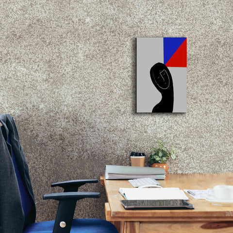 Image of 'Square Thought' by Cesare Bellassai, Canvas Wall Art,12 x 18