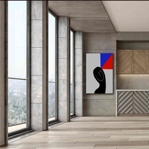 Image of 'Square Thought' by Cesare Bellassai, Canvas Wall Art,40 x 60