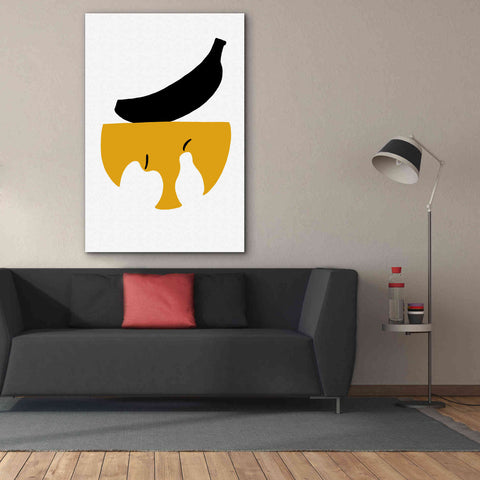 Image of 'Still Life with Black Banana' by Cesare Bellassai, Canvas Wall Art,40 x 60