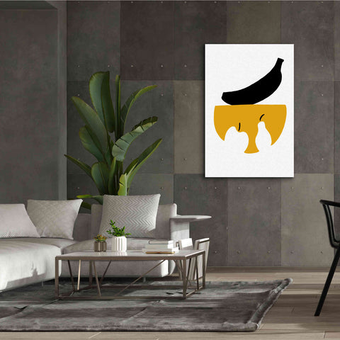 Image of 'Still Life with Black Banana' by Cesare Bellassai, Canvas Wall Art,40 x 60