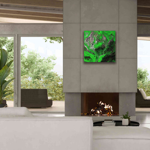 Image of 'Earth as Art: Araca River' Canvas Wall Art,26 x 26