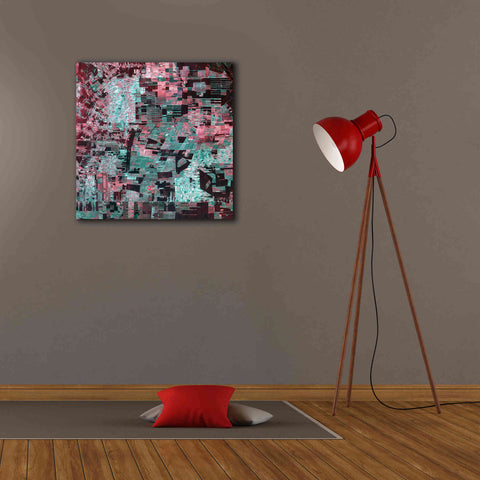 Image of 'Earth as Art: Bolivia Deforestation' Canvas Wall Art,26 x 26