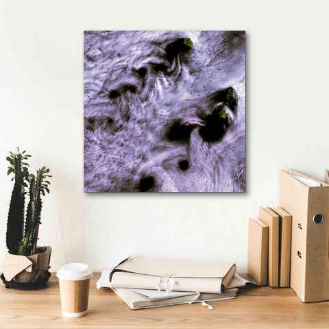 Image of 'Earth as Art: Broutona ' Canvas Wall Art,18 x 18