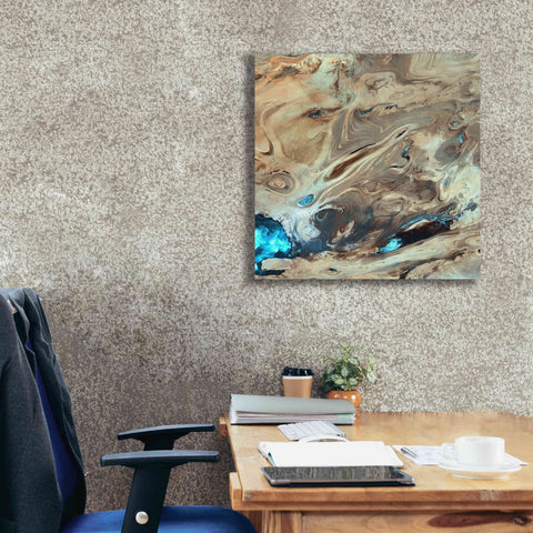 Image of 'Earth as Art: Dasht-e Kenir ' Canvas Wall Art,26 x 26