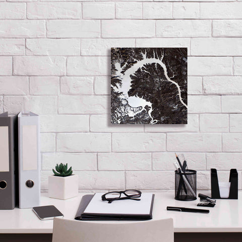 Image of 'Earth as Art: Dragon Lake' Canvas Wall Art,12 x 12