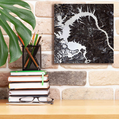 Image of 'Earth as Art: Dragon Lake' Canvas Wall Art,12 x 12